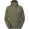 Rab Borealis - Giacca softshell da uomo per alpinismo e sci di fondo, Cachi chiaro, S