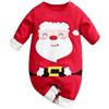 Generico Abito Elegante Neonata Invernale Felpa Neonato Halloween Vestito Elegante 2 Anni Abiti Halloween Neonata Felpa Natalizia Bambina Pigiama Felpato Bambino Cappellino Babbo Natale Bambino