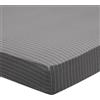 Origin Lenzuolo con angoli con angoli con stampa in lyocell, Anatole, 160 x 200 cm, Origin, Grigio