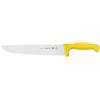 Tramontina Coltello Macellaio in Acciaio Inox Colore Giallo Professional NSF 26,5 cm
