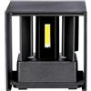 V-TAC VT-759 5W-WALL LAMP WITH BRIDGELUX CHIP COLORCODE:4000K BLACK SQUARE