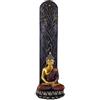DRW Portaincenso verticale in resina con Buddha dipinto a mano 28 cm
