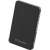 Verbatim Charge 'n' Go Essentials MagSafe 5.000 mAh 15 W magnetico, PD 20 W, funzione di ricarica rapida con indicatore LED per iPhone 16/15/14/13/12 Pro/Pro Max, con cavo USB-C a USB-C, nero