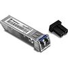 TRENDnet, TEG-MGBS10, Modulo LC monomodale Mini-GBIC SFP a RJ45, per fibra monomodale, distanze fino a 10 km (6,2 miglia), modulo SFP Gigabit