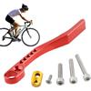 Genérico Tenditore per catena per biciclette - Guida alle catene da ciclismo | Guida alla catena da ciclismo | Guida alla catena in lega di alluminio | Accessorio per biciclette con deflettore
