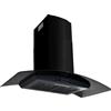 Helloshop26 Cappa da parete acciaio inossidabile 756 m³/h 90 cm nero 02_0005864