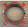 KOMIRO Collare/chiudiubo rosso intumescente ignifugo, 110 mm, fino a 4 ore