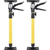 HEYOUTH 2 pezzi Sostegno a Soffitto,Puntello Telescopico Regolabile,Asta Telescopica,Lunghezza 50-115 cm,Palo Telescopico,Carico Fino a 40 kg,Per posizionare, fissare pezzi, per pannelli in cartonges