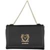 Love Moschino BORSA A MANO Donna, Nero, Taglia unica