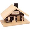 Knox incense Smoker House in legno Ski Hut