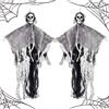 KOMEIYL 2 pezzi di decorazione da appendere a forma di scheletro per Halloween, decorazione a scheletro fantasma, ideale per Halloween
