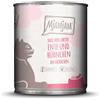 MjAMjAM - Cibo umido premium per gatti - Duo di tenera anatra e pollo succoso con carote, confezione singola (1 x 800 g), senza cereali con extra carne