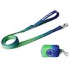 Spark Paws Guinzaglio per cani di alta qualità e sacchetto per cacca, colore: Lime Wave