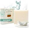 SWELLE Sapone al latte d'asino, 100 g, 1 pezzo, sapone per le mani, sapone per il viso, per tutti i tipi di pelle, sapone per uomini e donne, può essere utilizzato come sapone per latte di capra