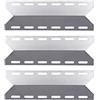 LOKHING 92341 44CM Piastra Diffusore di Calore Parti di Ricambio per Charmglow Perfect Flame, Accessori Barbecue Copri Bruciatore Acciaio Inox Barre Flavorizer per Altri Griglia, 3 Pezzi