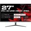 JAPANNEXT JN-I270UHD16FHD32 Monitor PC 68,6 cm (27") 3840 x 2160 Pixel 4K Ultra HD LED Nero [JN-I270UHD16FHD32]