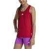 adidas Bambine e Ragazze Techfit Tank Shirt, Black/White, 9-10 Years