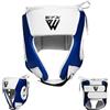 WFX Caschetto per Bambini per Boxe, Allenamento MMA e Kickboxing, caschetto in Pelle Maya per Protezione Viso e Orecchie per Bambini (Rosso)