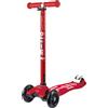 MICRO Monopattino Maxi Micro Deluxe Rosso Per Bambini 5-12 Anni