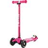 MICRO Monopattino Maxi Micro Deluxe Rosa Per Bambini 5-12 Anni