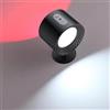 COLORLAM 1 Pezzo Lampada da Parete Interno Magnetica Senza Fili RGB Applique da Parete LED con Telecomando Luci da Parete Ricaricabile Ruota di 360° con 3 Colori Luminosità Dimmerabile