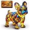 LOMUG Lampada notturna decorativa per cani - Lampada LED - Lampada per cani in resina - Lampada decorativa per animali domestici - Lampada da notte per gli amanti dei cani - Decorazione per interni