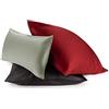 Blumtal Federe Cuscini Divano in Raso, Copricuscini Divano Cotone Satinato, Federe 50 x 50cm - 2 Pezzi, Bianco