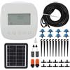 Shipenophy Irrigatore Intelligente di Irrigazione Automatico Ricarica Solare Programmabile per Tuya WiFi Irrigatore Intelligente per Balconi da Giardino di Casa Sospesi