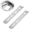 SEABABOO Accessorio da Pasticceria per Tritacarne Pasticceria Inserto per Biscotti Fatti Tasca Pasticciere Sparabiscotti Kitchenaid MUM5 8 forme per raccordi ugello tritacarne MUM4/MUM5 Diametro 58MM