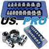 US PRO 3248-17 prese basse 3/8 Dr a 12 punti, 8-24 mm, colore: Blu