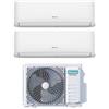 HISENSE Climatizzatore Condizionatore Hisense A++A+ Dual Split Inverter serie HI-COMFORT 7+9 2AMW35U4RGC R-32 Wi-Fi Integrato + SMART VOICE CONTROL 2025