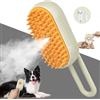 TOHDNC TOHDHC - Spazzola a vapore per gatti, 3 in 1, spray per gatti con acqua spray, spazzola autopulente a vapore per animali domestici con massaggio, spazzola per la rimozione di nodi, capelli sciolti