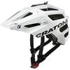 Cratoni AllTrack, Casco Unisex-Adulto, Bianco, M/L | 58-61cm