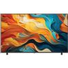 Haier Smart TV 43 Pollici 4K Ultra HD Display LED Sistema Google TV Dolby Digital Classe F colore Nero - H43K85FUX Serie K85