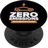 E-Drive Legends Emissioni zero - Atteggiamento massimo PopSockets PopGrip Adesivo