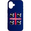 SARDEGNA 4 Mori Sardegna Bandiera Sardegna regalo Custodia per iPhone 16