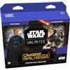Asmodee Star Wars: Unlimited TCG Ombre sulla Galassia STARTER SET - Domina la galassia! Gioco di carte collezionabili per bambini e adulti, dai 12 anni in su, 2 giocatori, Edizione in Italiano
