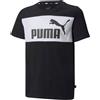 PUMA T-SHIRT COLORBLOCK BAMBINO