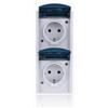 Busch-Jaeger 20-02 EW-53 - Presa Schuko da montare in verticale