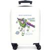 Disney Valigia per bambini rigida Chiusura a combinazione Laterale 4 ruote Bagagli a Mano è realizzato in ABS, un materiale rigido e leggero., Story Friends, Valigia cabina
