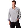 Calvin Klein Casual Classic Lv04Rc706G, Camicia Casual, Uomo, Blu (Boardwalk Summer), M