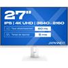 JAPANNEXT JN-IPS270UHD60F-C65W-HSP-W Monitor PC 68,6 cm (27") 3840 x 2160 Pixel 4K Ultra HD LED Bianco [JN-IPS270UHD60F-C65W-HSP-W]