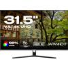 JAPANNEXT JN-V315UHDR Monitor PC 80 cm (31.5") 3840 x 2160 Pixel 4K Ultra HD LCD Nero [JN-V315UHDR]