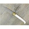 PATTADA COLTELLO 22 CM SARDO SARDEGNA Pattadesa Pattada MANICO CORNO BUE lama 10 cm