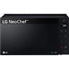 LG MH6535GDS Forno a Microonde Combinato 25L 1150W Nero con Grill e Inverter