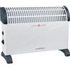 Kamberg - Termoconvettore - Riscaldamento - Radiatore elettrico - 3 livelli di potenza con termostato - Riscaldamento silenzioso, rapido a basso consumo - 2000 W - Bianco