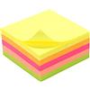 Waytex Blocco note riposizionabile, 5 colori neon, 250 fogli, 50 x 50 mm
