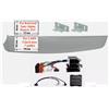 MASCHERINA KIT E INTERFACCIA COMANDI AL VOLANTE 2 DIN ALFA GIULIETTA SILVER