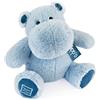 Histoire d'ours - Peluche Ippopotamo - Hippo - Blu Jean - 25 cm - Morbido e carino peluche per i Calins - Idea regalo di nascita e compleanno per ragazza e ragazzo - L'HIPPO - HO3213