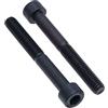 Keple Cilindro Hex Tappo La Testa Viti M10x80 (Quantità da 2) Grado D'acciaio 10.9 Esagono Presa Chiave a Brugola Bulloni Elementi di Fissaggio del Filo Cilindrica DIN912 Nero (12mm x 80mm)